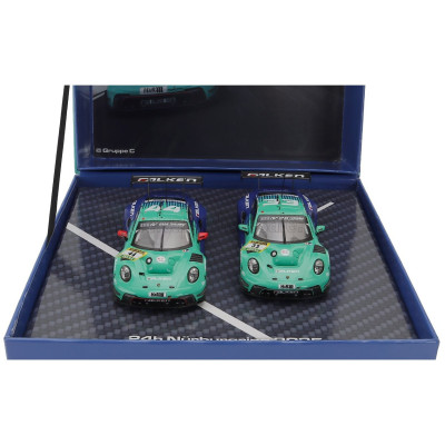 IXO MODELS PORSCHE SET 2X 911 992 GT3 R TEAM FALKEN MOTORSPORTS 24h NURBURGRING 2025 N 44 DORIAN BOCCOLACCI - TIM HEINEMANN