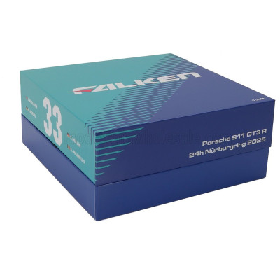 IXO MODELS PORSCHE SET 2X 911 992 GT3 R TEAM FALKEN MOTORSPORTS 24h NURBURGRING 2025 N 44 DORIAN BOCCOLACCI - TIM HEINEMANN