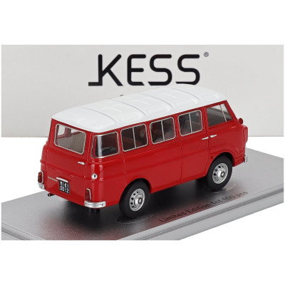 KESS MODEL ALFA ROMEO F-12 MINIBUS 1-SERIES 1967 - RED WHITE 1/43