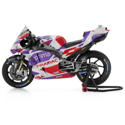 KILOWORKS DUCATI DESMOSEDICI GP23 TEAM PRIMA PRAMAC RACING N 89 MOTOGP SEASON 2023 JORGE MARTIN - PURPLE RED WHITE 1/12