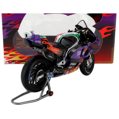 KILOWORKS DUCATI DESMOSEDICI GP23 TEAM PRIMA PRAMAC RACING N 89 MOTOGP ITALY GP 2023 JORGE MARTIN - PURPLE BLUE 1/12
