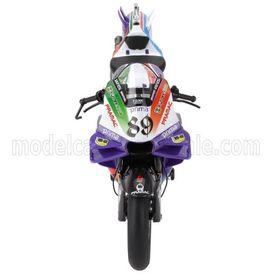 KILOWORKS DUCATI DESMOSEDICI GP23 TEAM PRIMA PRAMAC RACING N 89 MOTOGP ITALY GP 2023 JORGE MARTIN - PURPLE BLUE 1/12