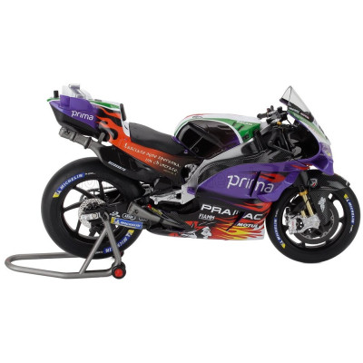 KILOWORKS DUCATI DESMOSEDICI GP23 TEAM PRIMA PRAMAC RACING N 5 MOTOGP ITALY GP 2023 JOHANN ZARCO - PURPLE BLUE 1/12