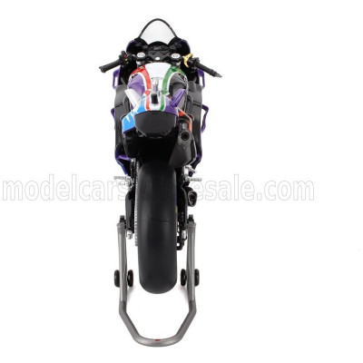 KILOWORKS DUCATI DESMOSEDICI GP23 TEAM PRIMA PRAMAC RACING N 5 MOTOGP ITALY GP 2023 JOHANN ZARCO - PURPLE BLUE 1/12