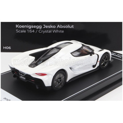 KINSMART KOENIGSEGG JESKO 2021 - WHITE 1/64