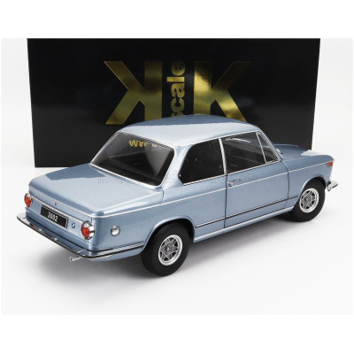 KK SCALE BMW 2002 1-SERIES 1971 - LIGHT BLUE MET 1/12
