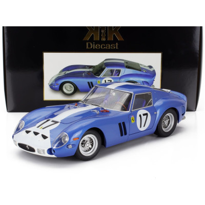 KK SCALE FERRARI 250 GTO 3.0L V12 TEAM N.A.R.T. NORTH AMERICAN RACING N 17 24h LE MANS 1962 BOB GROSSMAN - GLENN ROBERTS