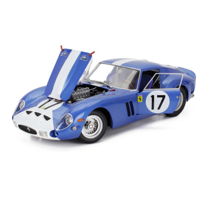 KK SCALE FERRARI 250 GTO 3.0L V12 TEAM N.A.R.T. NORTH AMERICAN RACING N 17 24h LE MANS 1962 BOB GROSSMAN - GLENN ROBERTS