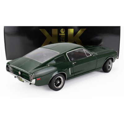 KK SCALE FORD USA MUSTANG GT FASTBACK COUPE 1968 - GREEN 1/12