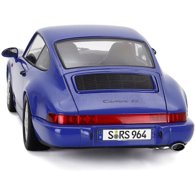 KK SCALE PORSCHE 911 964 RS COUPE 1992 - CERCHI CUP - CUP RIMS - BLUE 1/12