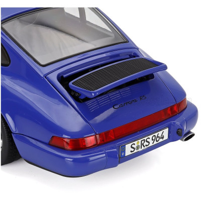 KK SCALE PORSCHE 911 964 RS COUPE 1992 - CERCHI CUP - CUP RIMS - BLUE 1/12