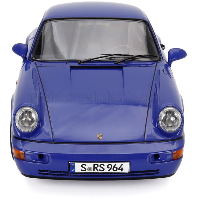 KK SCALE PORSCHE 911 964 RS COUPE 1992 - CERCHI CUP - CUP RIMS - BLUE 1/12