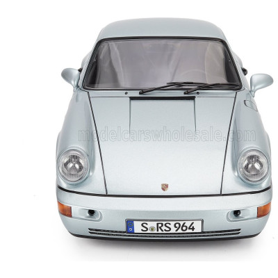 KK SCALE PORSCHE 911 964 RS WITH CUP RIMS 1992 - POLAR WHITE 1/12