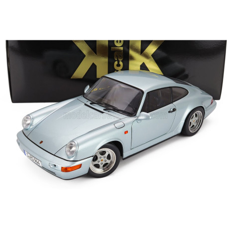 KK SCALE PORSCHE 911 964 RS WITH SPEEDLINE RIMS 1992 - POLAR WHITE 1/12