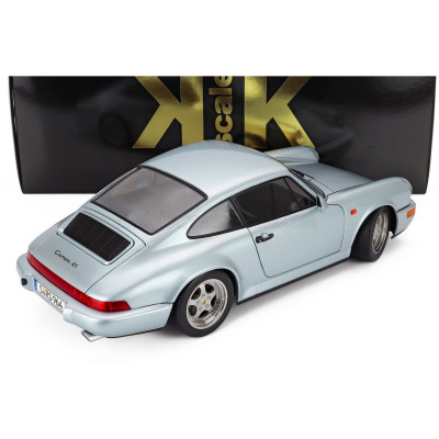 KK SCALE PORSCHE 911 964 RS WITH SPEEDLINE RIMS 1992 - POLAR WHITE 1/12