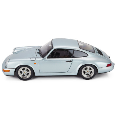 KK SCALE PORSCHE 911 964 RS WITH SPEEDLINE RIMS 1992 - POLAR WHITE 1/12