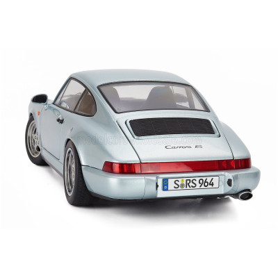 KK SCALE PORSCHE 911 964 RS WITH SPEEDLINE RIMS 1992 - POLAR WHITE 1/12