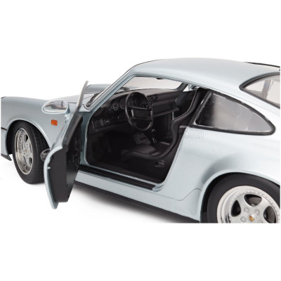 KK SCALE PORSCHE 911 964 RS WITH SPEEDLINE RIMS 1992 - POLAR WHITE 1/12