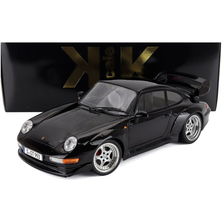 KK SCALE PORSCHE 911 993 GT2 COUPE 1996 - CERCHI SPEEDLINE - SPEEDLINE RIMS - BLACK 1/12