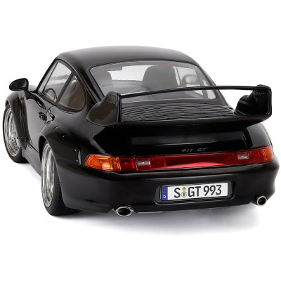 KK SCALE PORSCHE 911 993 GT2 COUPE 1996 - CERCHI SPEEDLINE - SPEEDLINE RIMS - BLACK 1/12