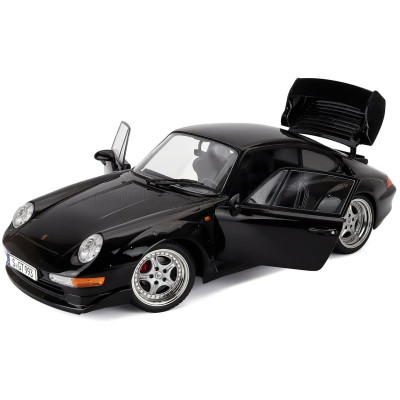 KK SCALE PORSCHE 911 993 GT2 COUPE 1996 - CERCHI SPEEDLINE - SPEEDLINE RIMS - BLACK 1/12
