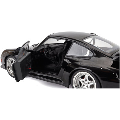 KK SCALE PORSCHE 911 993 GT2 COUPE 1996 - CERCHI SPEEDLINE - SPEEDLINE RIMS - BLACK 1/12