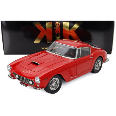 KK SCALE FERRARI 250GT SWB COUPE 1961 - RED 1/12