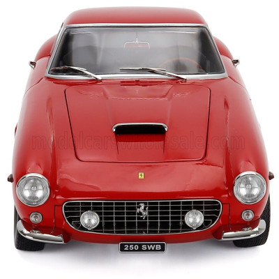 KK SCALE FERRARI 250GT SWB COUPE 1961 - RED 1/12