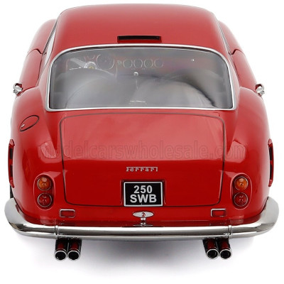 KK SCALE FERRARI 250GT SWB COUPE 1961 - RED 1/12