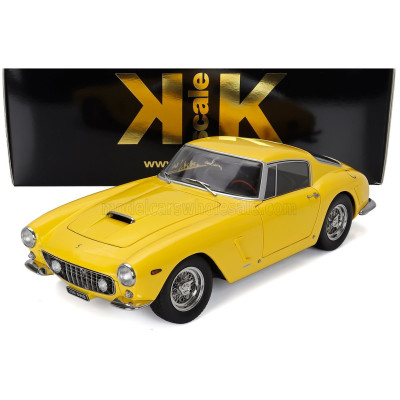 KK SCALE FERRARI 250GT SWB COUPE 1961 - YELLOW 1/12