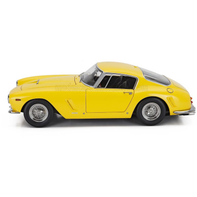 KK SCALE FERRARI 250GT SWB COUPE 1961 - YELLOW 1/12