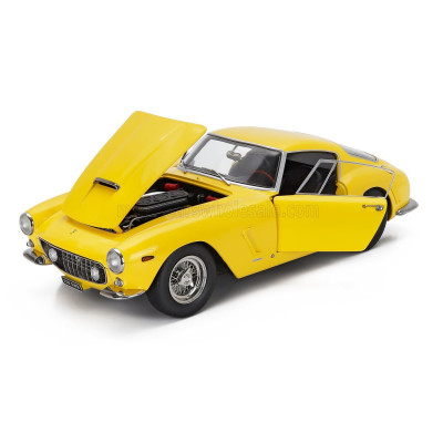 KK SCALE FERRARI 250GT SWB COUPE 1961 - YELLOW 1/12