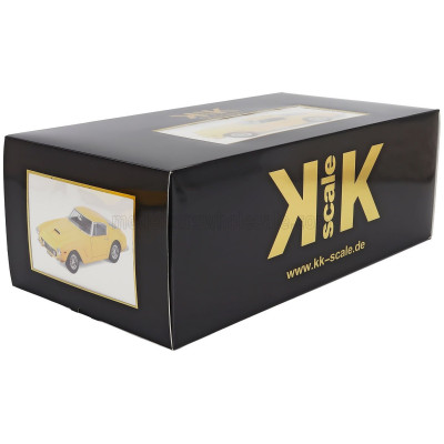 KK SCALE FERRARI 250GT SWB COUPE 1961 - YELLOW 1/12