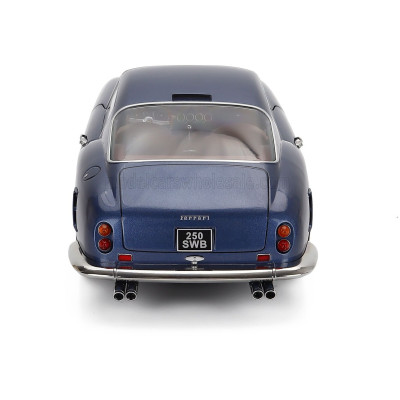 KK SCALE FERRARI 250GT SWB COUPE 1961 - BLUE 1/12
