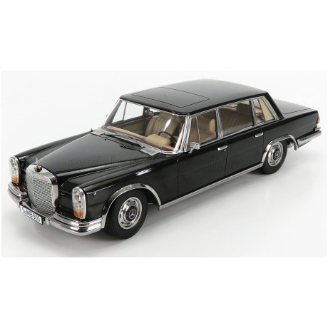 KK SCALE MERCEDES BENZ S-CLASS 600 PULLMAN (W100) 1963 - BLACK 1/18