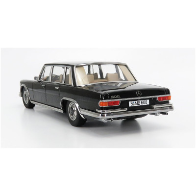KK SCALE MERCEDES BENZ S-CLASS 600 PULLMAN (W100) 1963 - BLACK 1/18