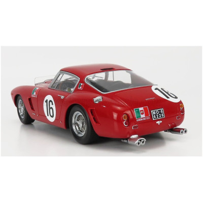 KK SCALE FERRARI 250GT SWB 3.0L V12 COUPE TEAM SCUDERIA SERENISSIMA N 16 24h LE MANS 1961 MAURICE TRINTIGNANT - CARLO MARIA