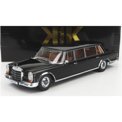 KK SCALE MERCEDES BENZ S-CLASS 600 LWB PULLMAN (W100) 1964 - BLACK 1/18
