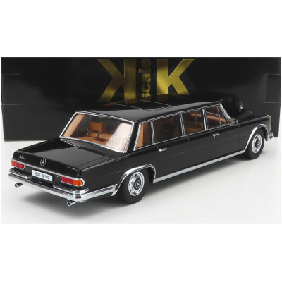 KK SCALE MERCEDES BENZ S-CLASS 600 LWB PULLMAN (W100) 1964 - BLACK 1/18