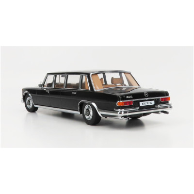 KK SCALE MERCEDES BENZ S-CLASS 600 LWB PULLMAN (W100) 1964 - BLACK 1/18