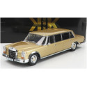 KK SCALE MERCEDES BENZ S-CLASS 600 LWB PULLMAN (W100) 1964 - GOLD MET 1/18