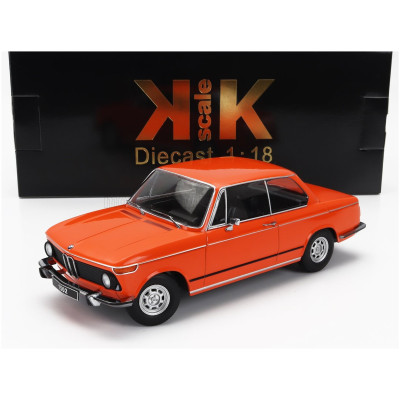 KK SCALE BMW 1502 2-SERIES 1974 - ORANGE 1/18