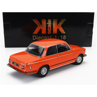 KK SCALE BMW 1502 2-SERIES 1974 - ORANGE 1/18