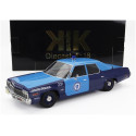 KK SCALE DODGE MONACO MASSACHUSETTS STATE POLICE 1974 - 2 TONE BLUE 1/18