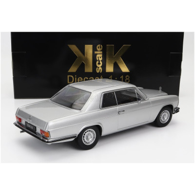 KK SCALE MERCEDES BENZ 250C/8 (W114) COUPE 1969 - SILVER 1/18