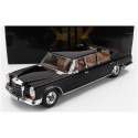 KK SCALE MERCEDES BENZ S-CLASS 600 PULLMAN (W100) LANDAULET SEMICONVERTIBLE 1964 - BLACK 1/18