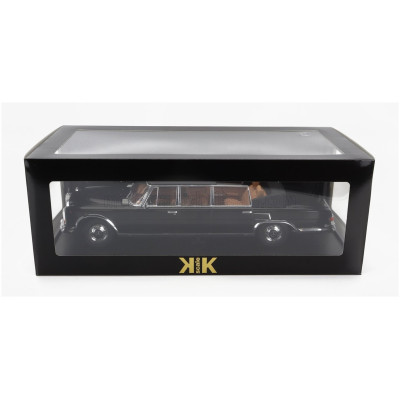 KK SCALE MERCEDES BENZ S-CLASS 600 PULLMAN (W100) LANDAULET SEMICONVERTIBLE 1964 - BLACK 1/18