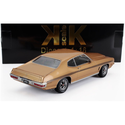KK SCALE PONTIAC LE MANS GTO 1972 - LIGHT BROWN MET 1/18