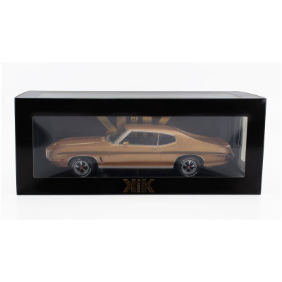 KK SCALE PONTIAC LE MANS GTO 1972 - LIGHT BROWN MET 1/18