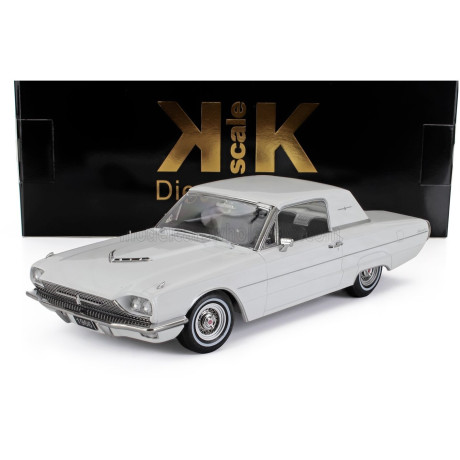 KK SCALE FORD USA THUNDERBIRD COUPE 1966 - WHITE 1/18